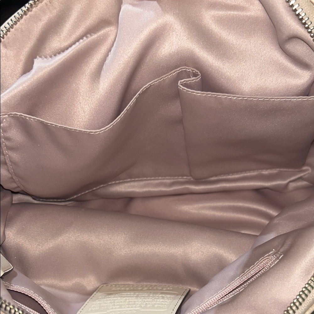 Coach Metallic golden rose Satchel - Picture 10 of 11